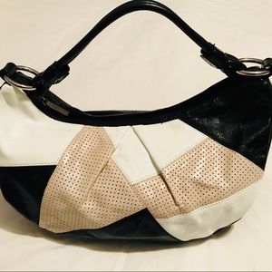Hobo Black and White small bag NWOT